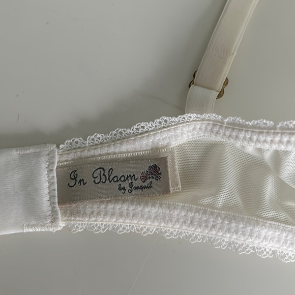 In Bloom by Jonquil Lace Padded Bra Ivory 34C - Picture 8 of 9